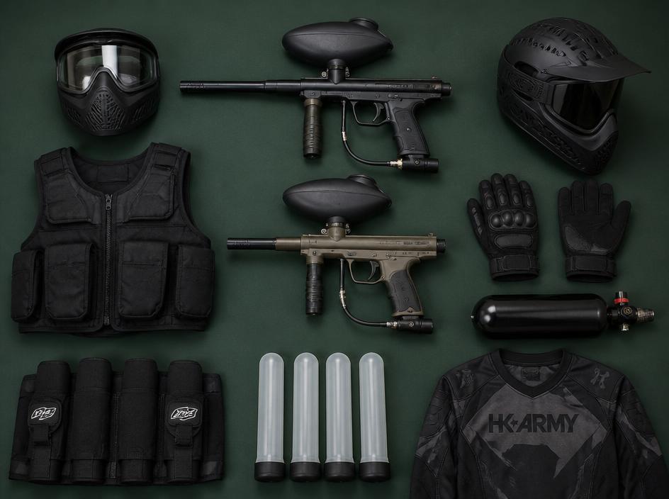 Paintball-varusteet